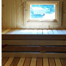 Last inn bildet i Galleri-visningsprogrammet, Badstue Fjellfin ø 2m x 3m - Incolise, ferdig utendørs badstu
