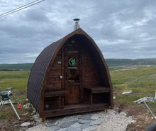 Last inn bildet i Galleri-visningsprogrammet, Iglo badstu Olympia Maxi ø 2.2m x 3.5m - Incolise
