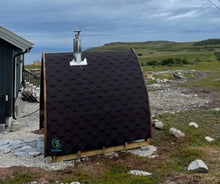 Last inn bildet i Galleri-visningsprogrammet, Iglo badstu Olympia Maxi ø 2.2m x 3.5m - Incolise, timberin sauna
